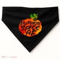Pumpkin Spice AF USA-Made Doggie Bandana thumb 0