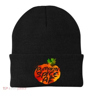 Pumpkin Spice AF Beanie