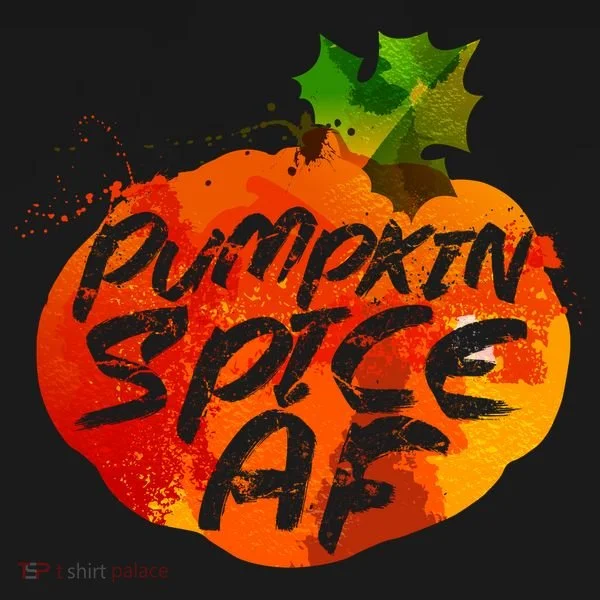 Pumpkin Spice AF Polo