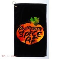 Pumpkin Spice AF Golf Towel thumb 0