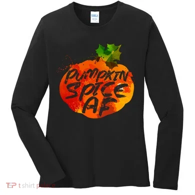 Pumpkin Spice AF Women's Long Sleeve Shirt