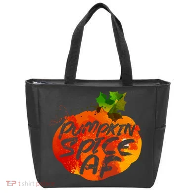 Pumpkin Spice AF Tote Bag