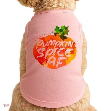 Pumpkin Spice AF Doggie Tank