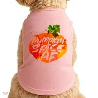 Pumpkin Spice AF Doggie Tank thumb 0