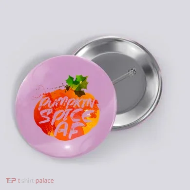 Pumpkin Spice AF Button