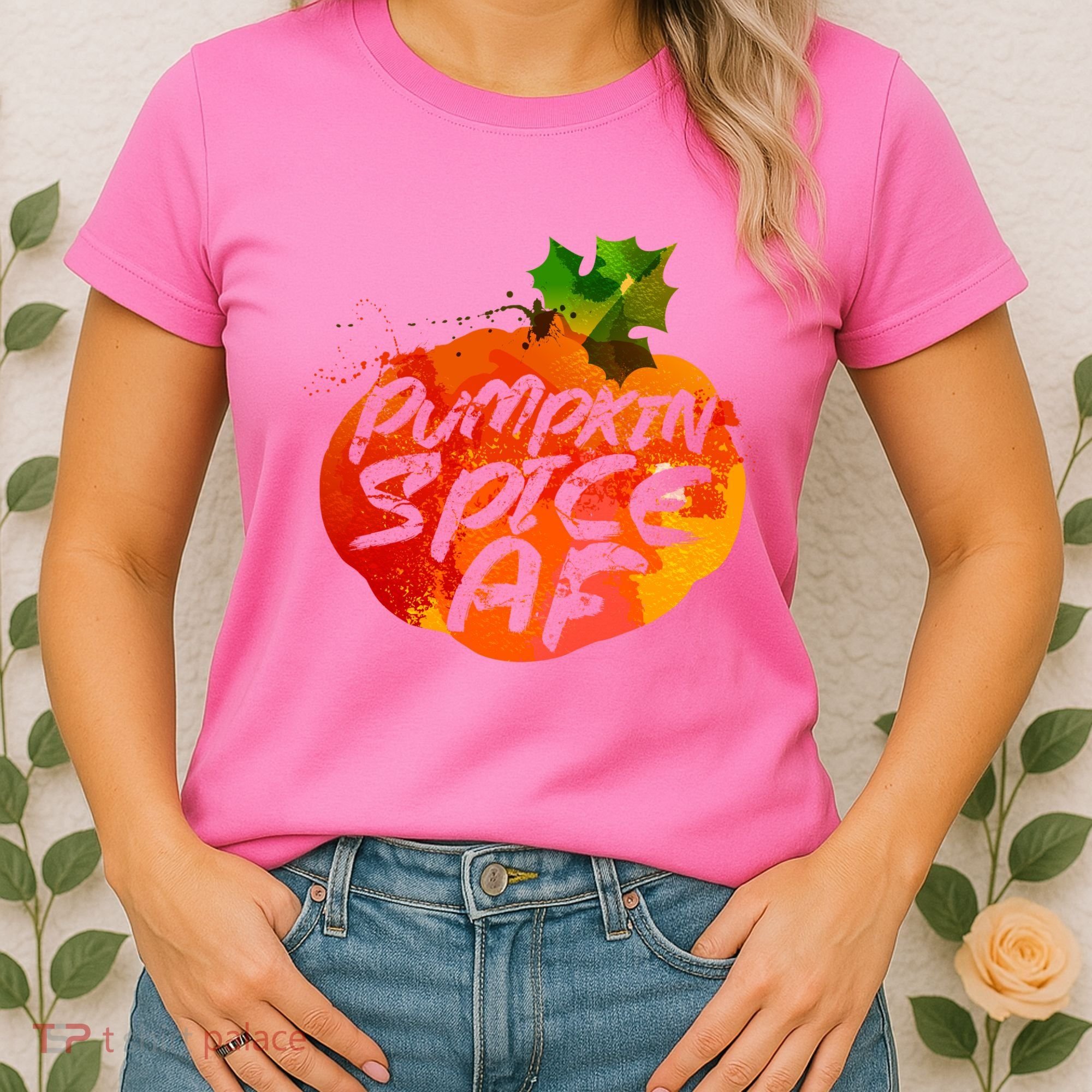 Pumpkin Spice AF Women's T-Shirt