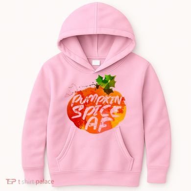 Pumpkin Spice AF Kids Hoodie