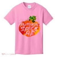 Pumpkin Spice AF Kids T-Shirt thumb 0