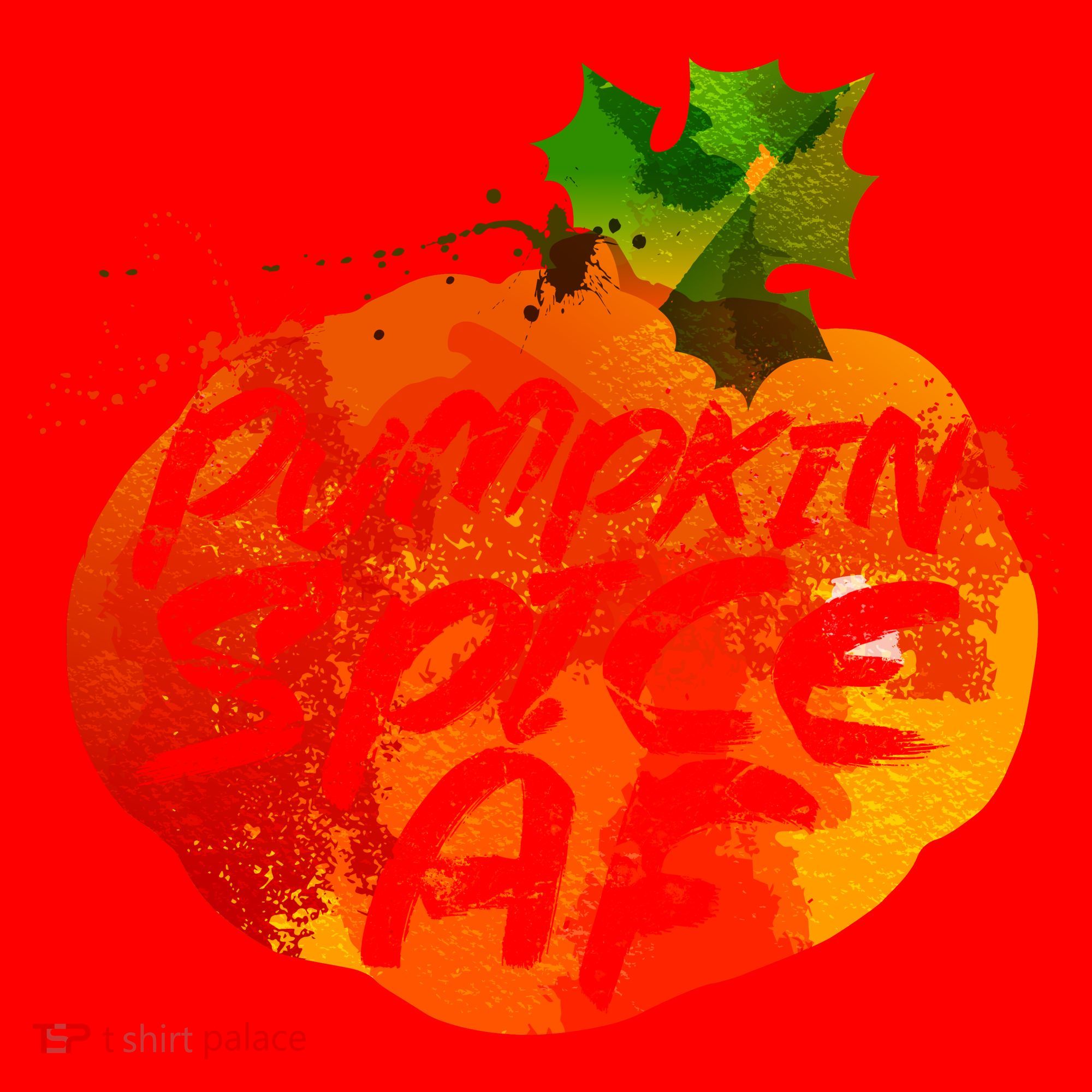 Pumpkin Spice AF Santa Hat