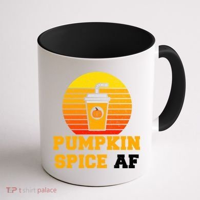 Pumpkin Spice AF1 Coffee Mug back