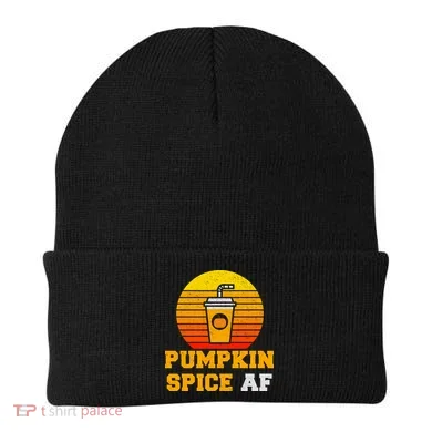 Pumpkin Spice AF1 Beanie