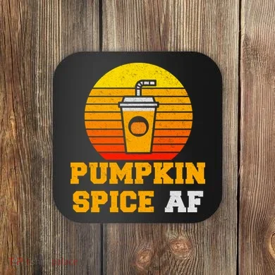 Pumpkin Spice AF1 Coaster