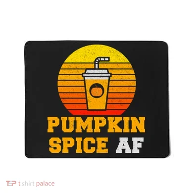 Pumpkin Spice AF1 Mousepad