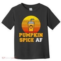 Pumpkin Spice AF1 Toddler T-Shirt thumb 0