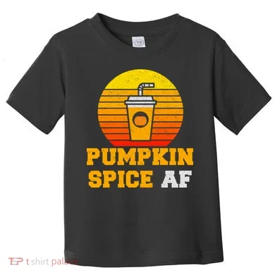 Pumpkin Spice AF1 Toddler T-Shirt