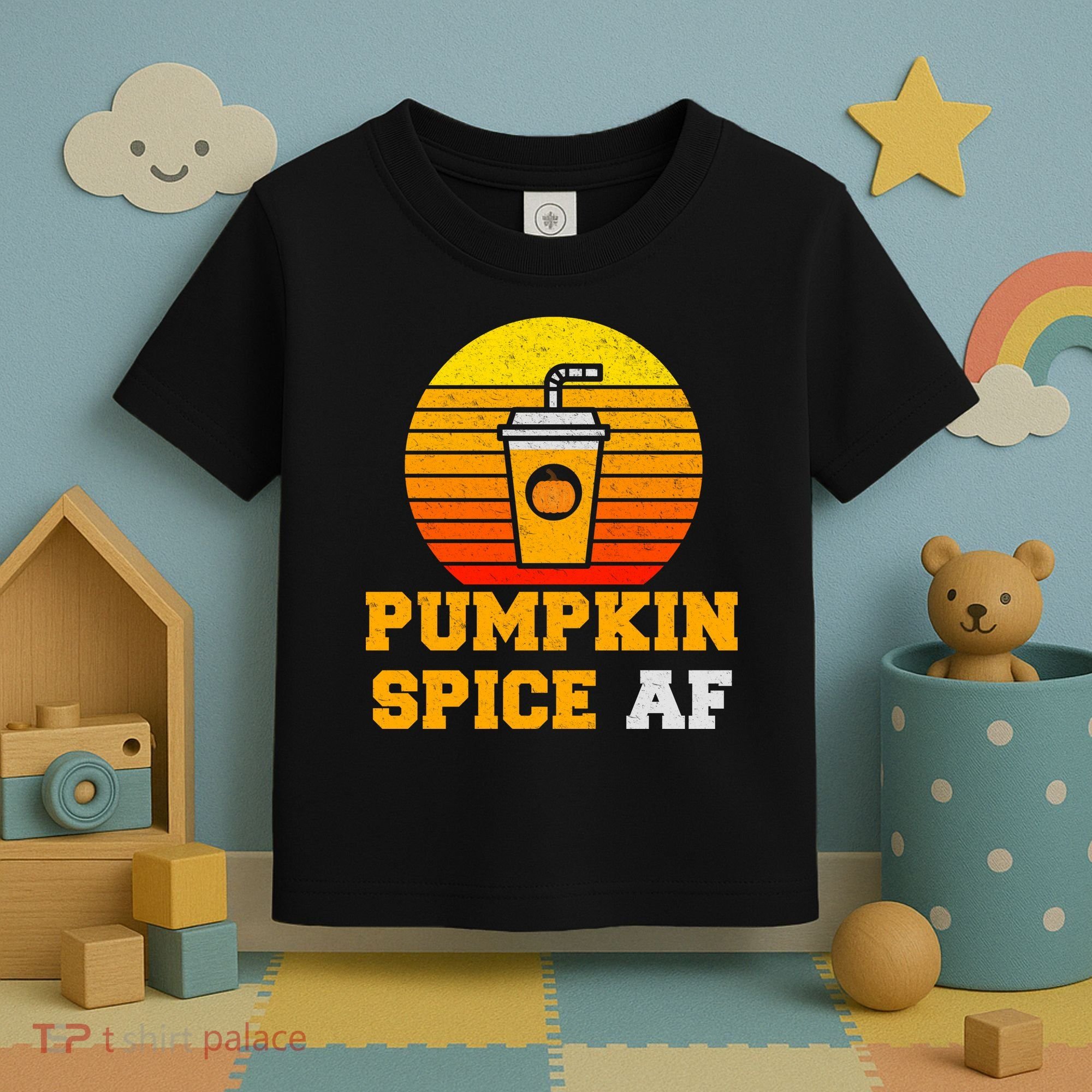 Pumpkin Spice AF1 Toddler T-Shirt