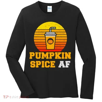 Pumpkin Spice AF1 Women's Long Sleeve Shirt