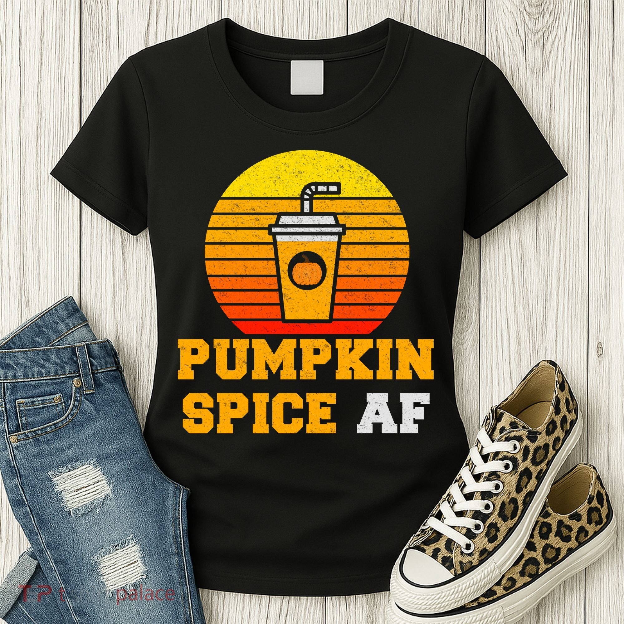 Pumpkin Spice AF1 Women's T-Shirt