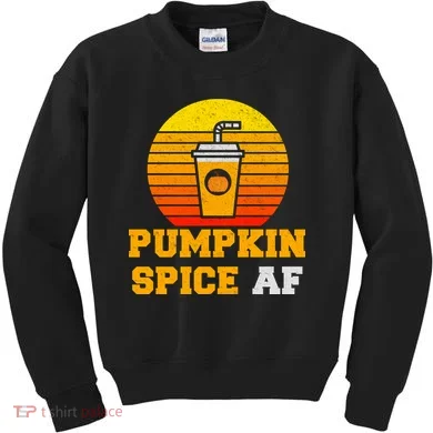 Pumpkin Spice AF1 Kids Sweatshirt