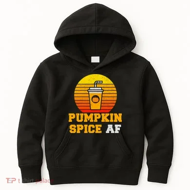 Pumpkin Spice AF1 Kids Hoodie