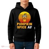 Pumpkin Spice AF1 Kids Hoodie thumb 4