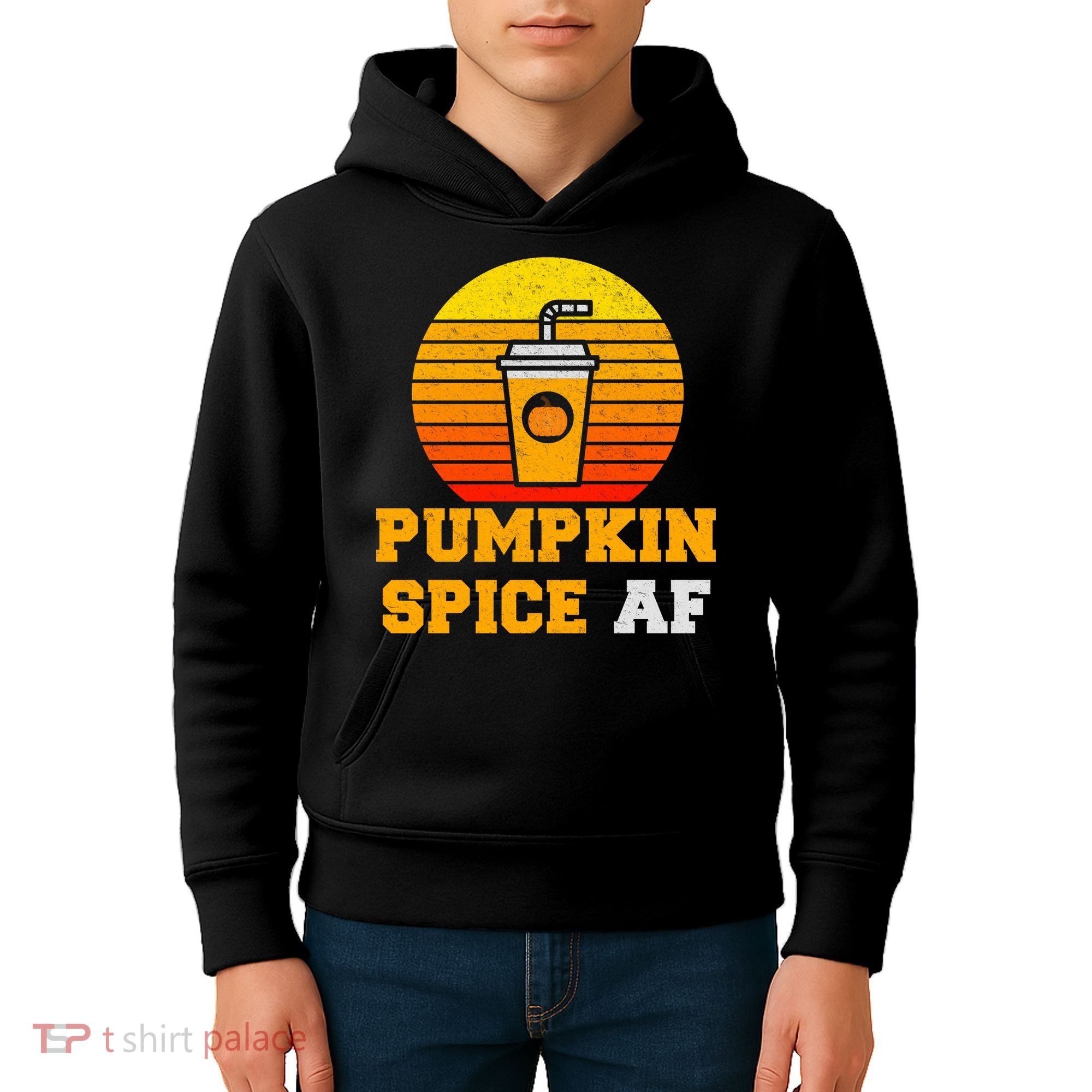 Pumpkin Spice AF1 Kids Hoodie