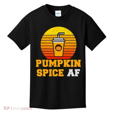Pumpkin Spice AF1 Kids T-Shirt