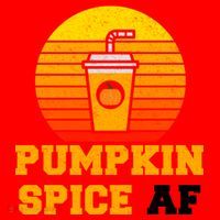 Pumpkin Spice AF1 Santa Hat thumb 1