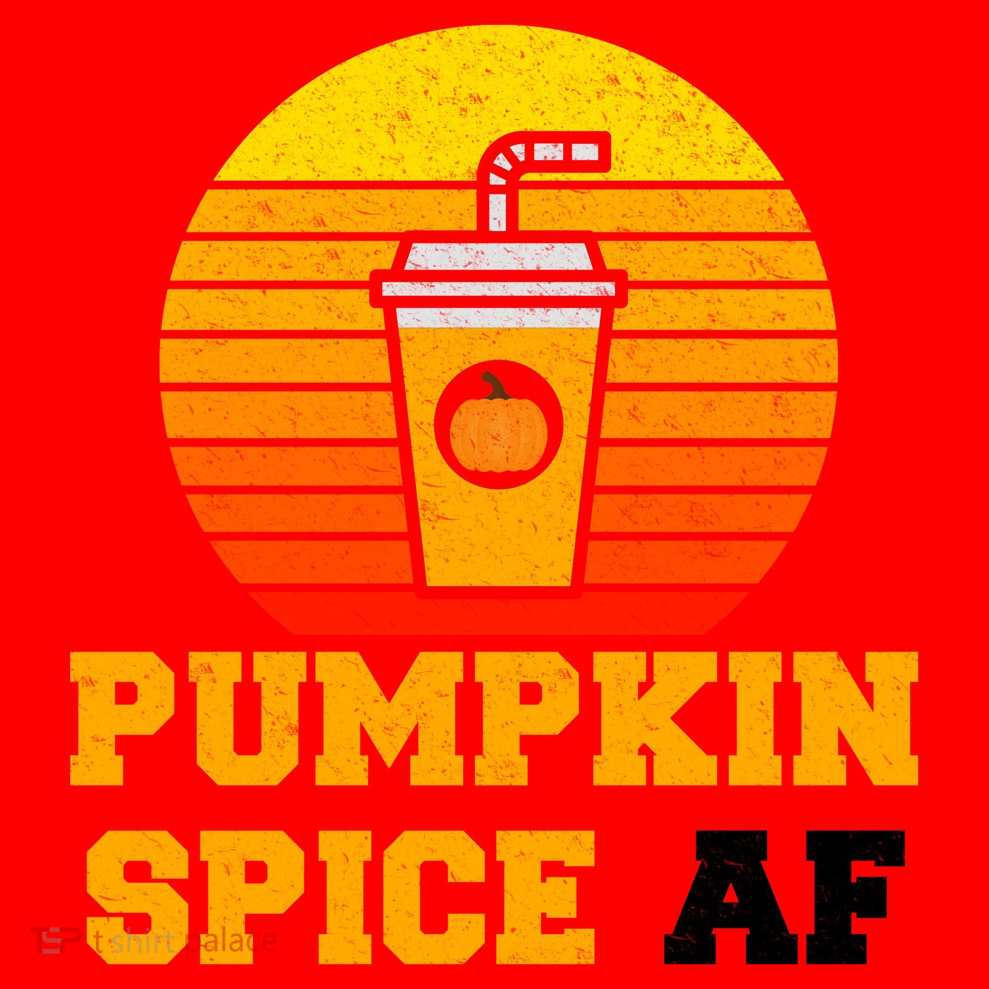 Pumpkin Spice AF1 Santa Hat