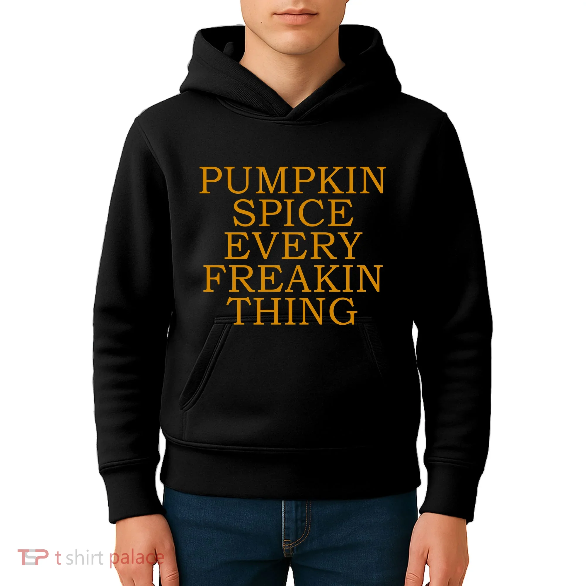 Pumpkin Spice Every Freakin Thing Kids Hoodie