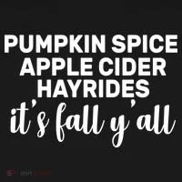  Pumpkin Spice It's Fall Y'all Doggie Tank thumb 4