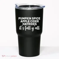  Pumpkin Spice It's Fall Y'all Tumbler thumb 0