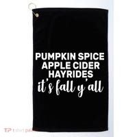  Pumpkin Spice It's Fall Y'all Golf Towel thumb 0