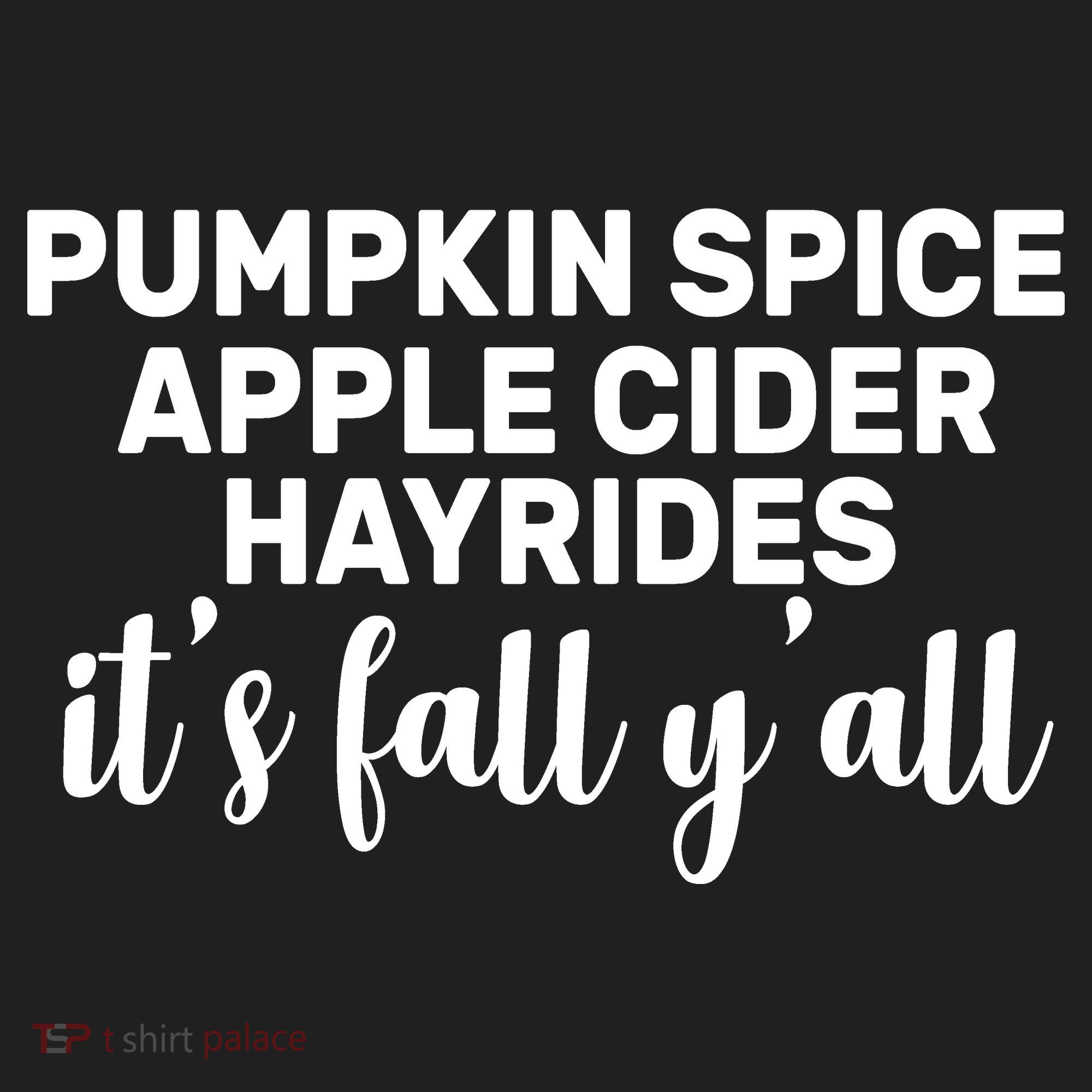  Pumpkin Spice It's Fall Y'all Golf Towel