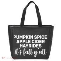 Pumpkin Spice It's Fall Y'all Tote Bag thumb 0