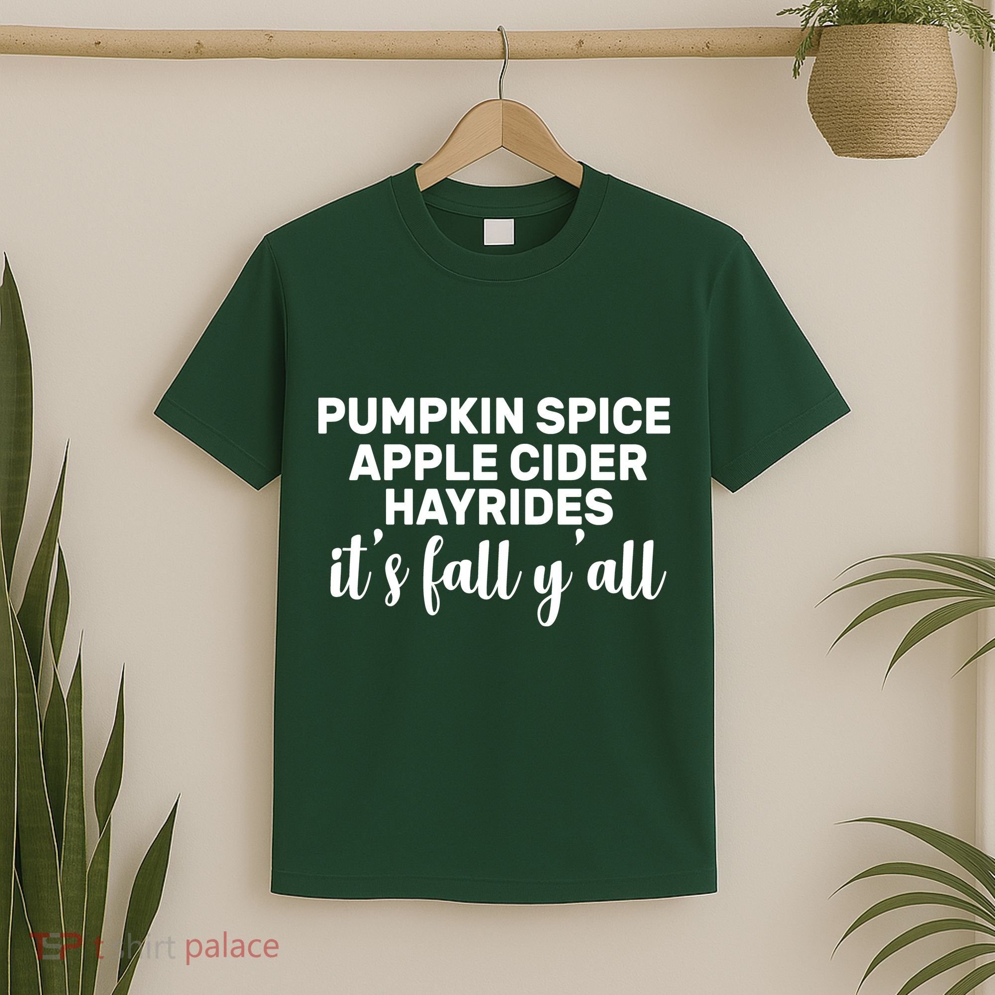  Pumpkin Spice It's Fall Y'all T-Shirt