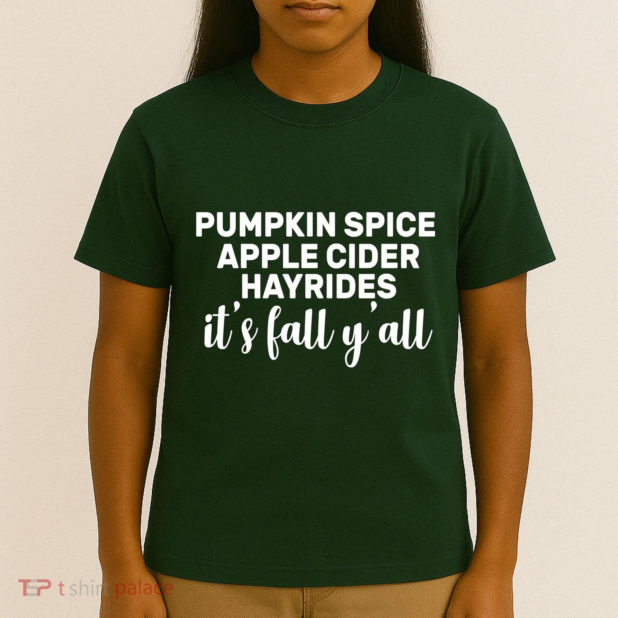  Pumpkin Spice It's Fall Y'all T-Shirt