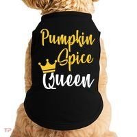 Pumpkin Spice Queen Doggie Tank thumb 0