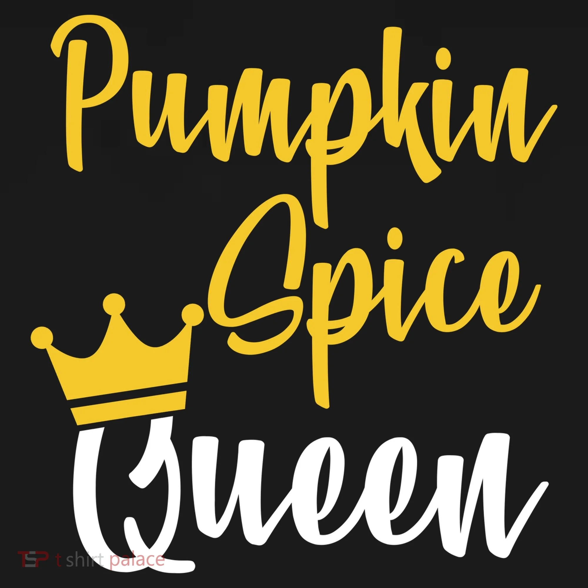 Pumpkin Spice Queen Doggie Tank