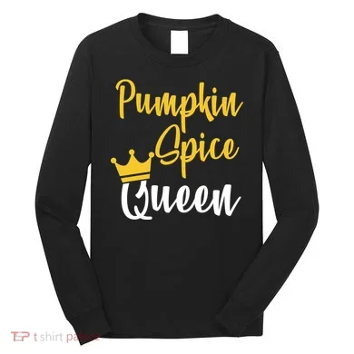 Pumpkin Spice Queen Long Sleeve Shirt