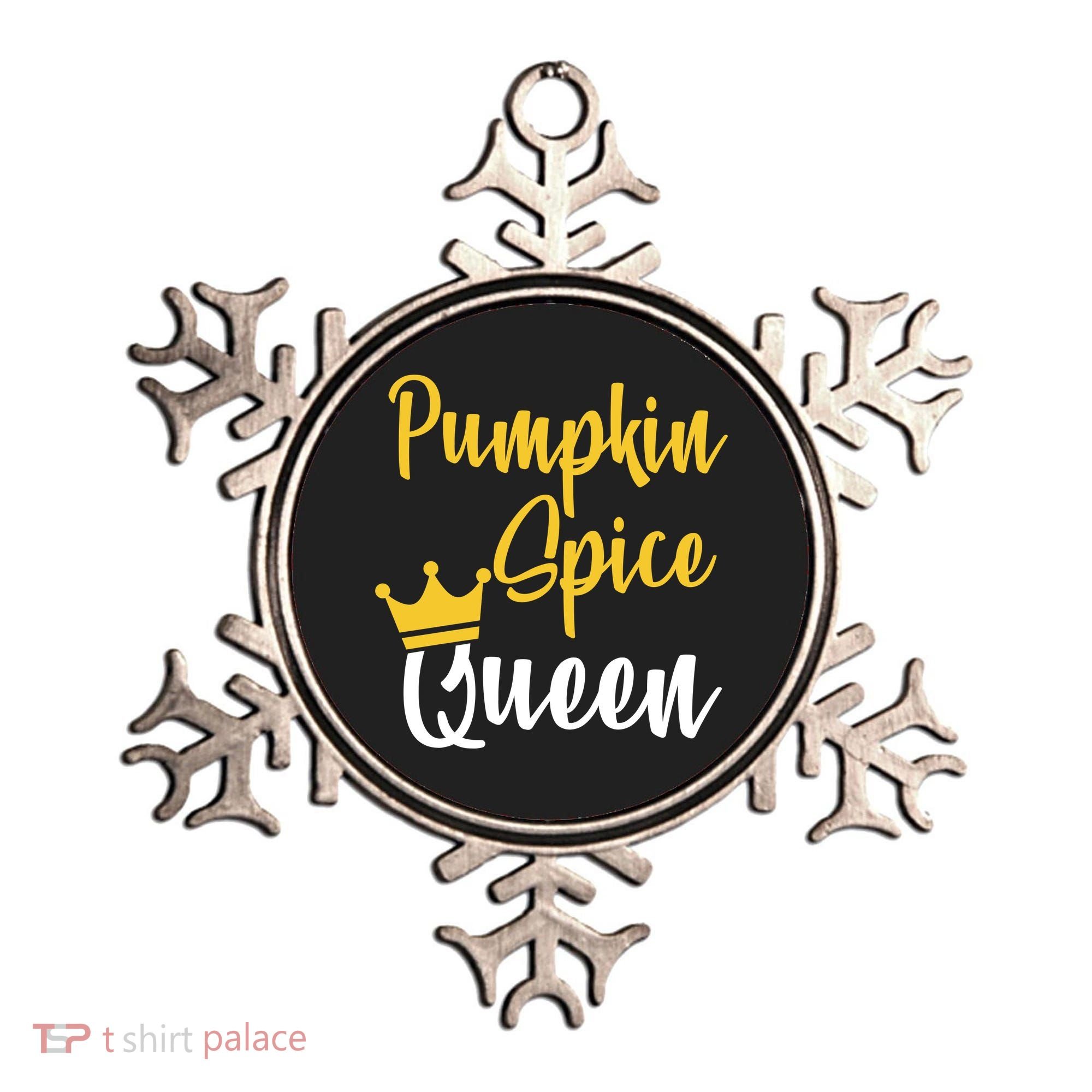Pumpkin Spice Queen Ornament