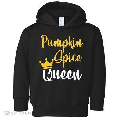 Pumpkin Spice Queen Toddler Hoodie