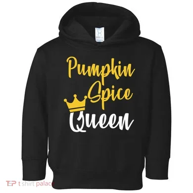 Pumpkin Spice Queen Toddler Hoodie