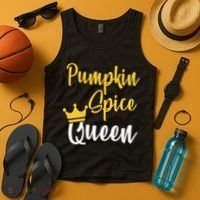 Pumpkin Spice Queen Tank Top thumb 4