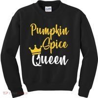 Pumpkin Spice Queen Kids Sweatshirt thumb 0