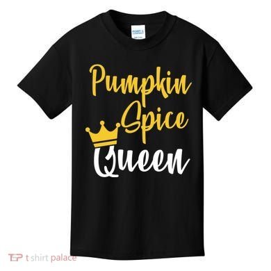 Pumpkin Spice Queen Kids T-Shirt
