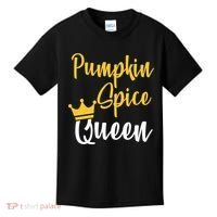 Pumpkin Spice Queen Kids T-Shirt thumb 0