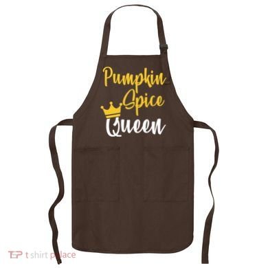 Pumpkin Spice Queen Apron