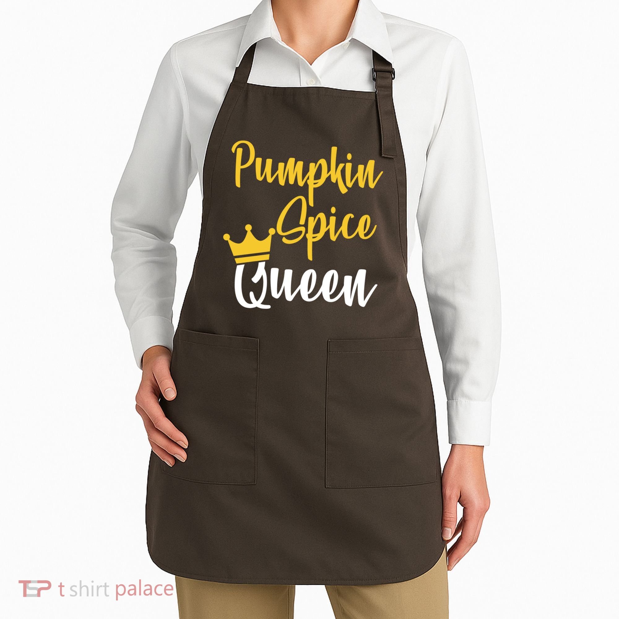 Pumpkin Spice Queen Apron