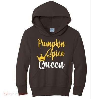 Pumpkin Spice Queen Kids Hoodie